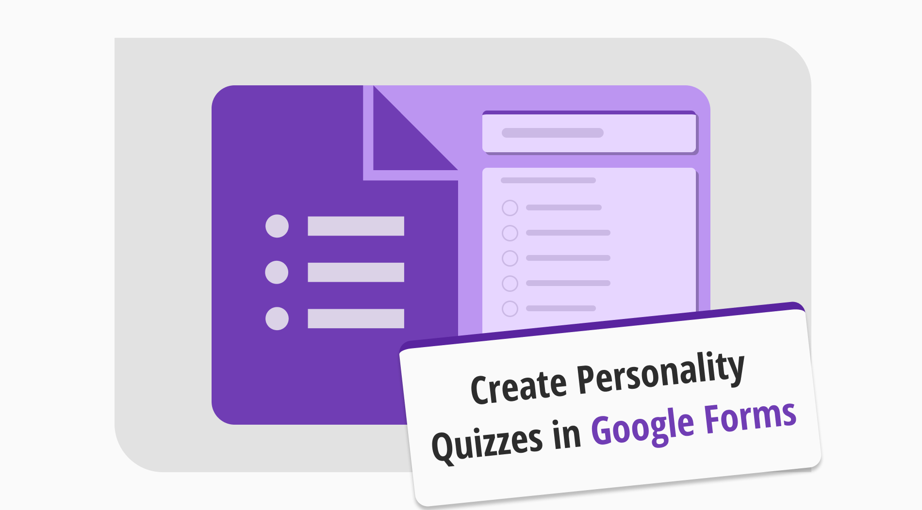 How to create personality quizzes in Google Forms (step-by-step)