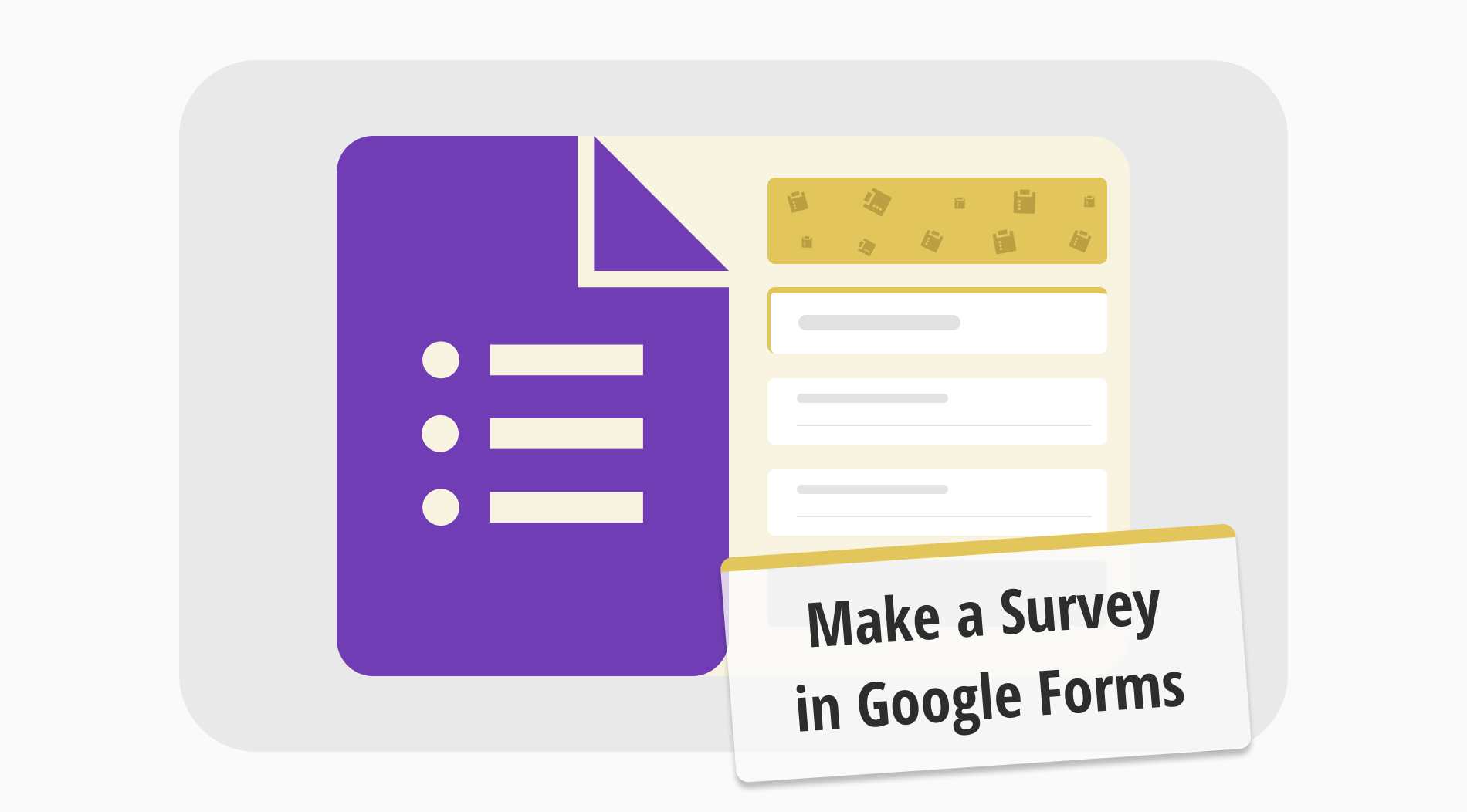 How to make a survey in Google Forms (Free templates and tips)