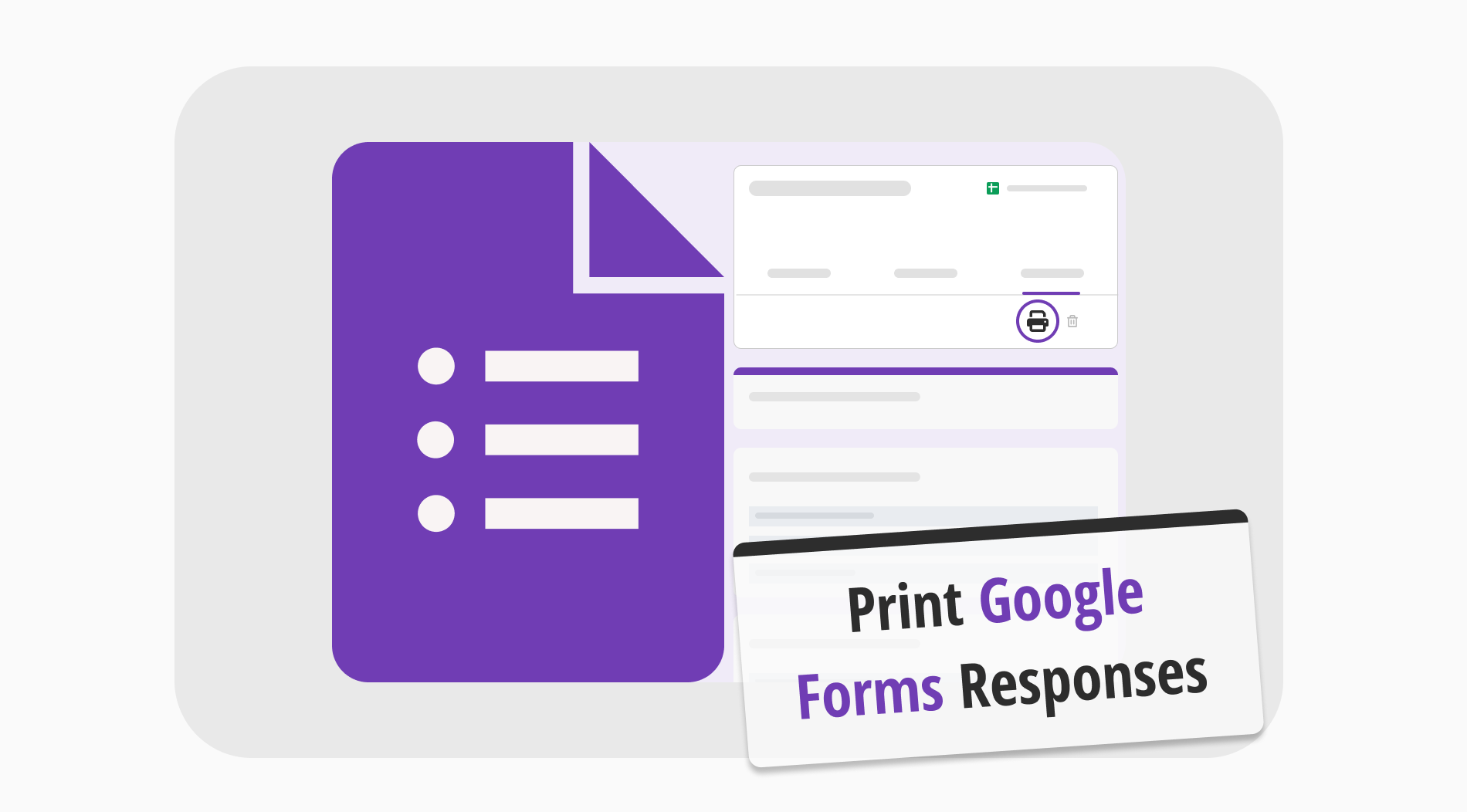 How to print responses on Google Forms (Easiest steps)