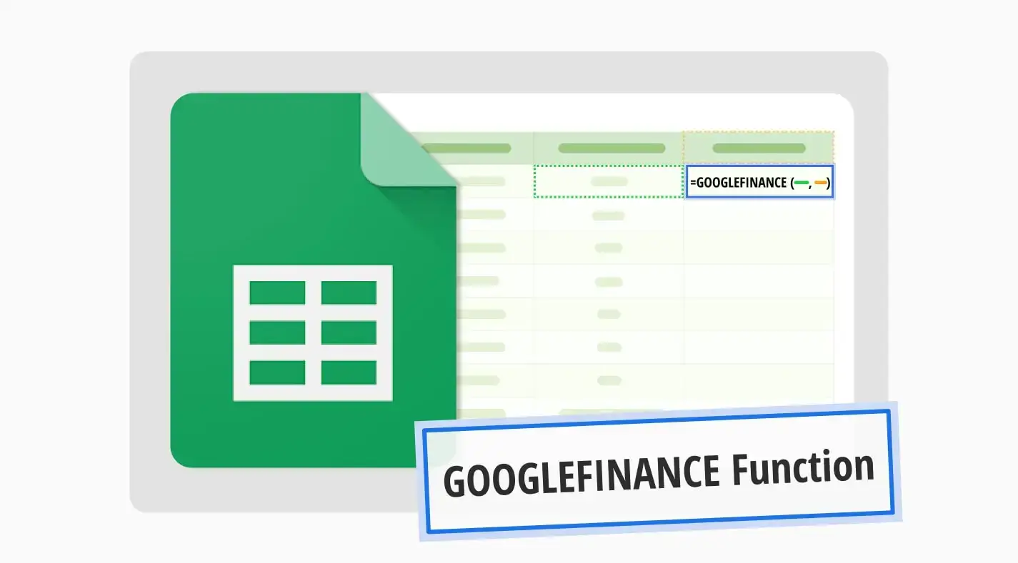 Wie man die GOOGLEFINANCE-Funktion in Google Sheets verwendet