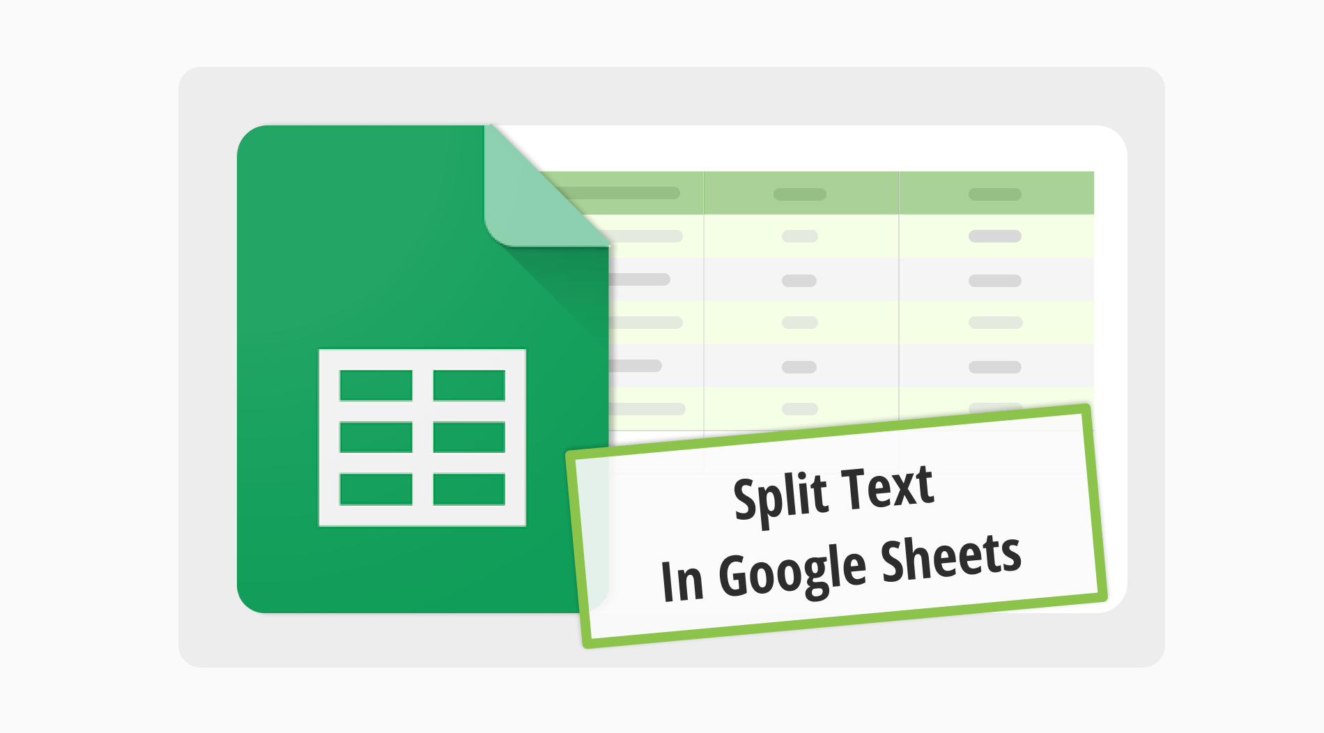 Google Sheets'te metin nasıl bölünür (En kolay adımlar)