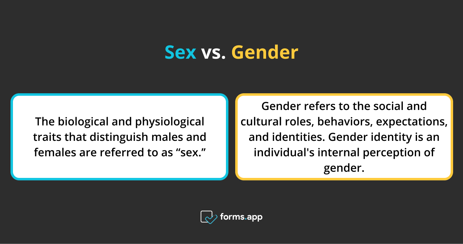 How To Write Gender Questions In Your Surveys Tips And Examples Forms App