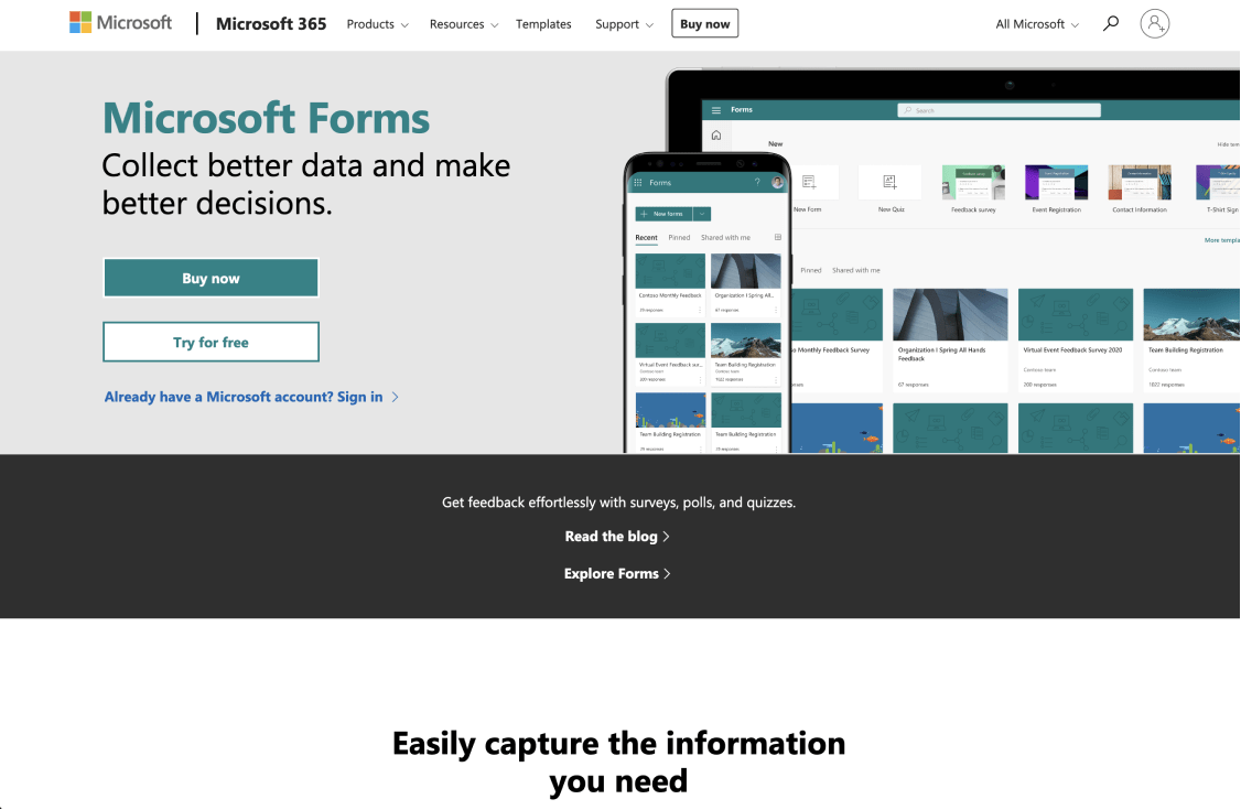 #12 Typeform alternative - Microsoft Forms
