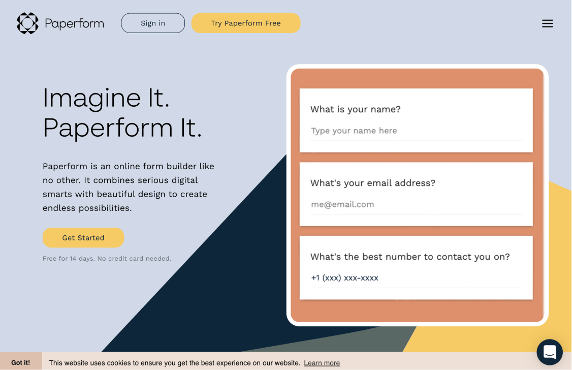 #9 AskNicely alternative - Paperform