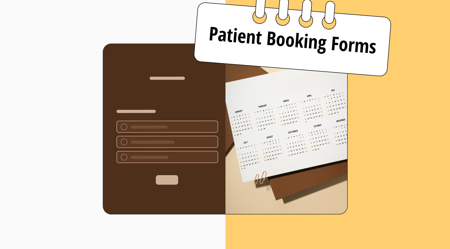 Patient booking forms: Definition, questions & how to create
