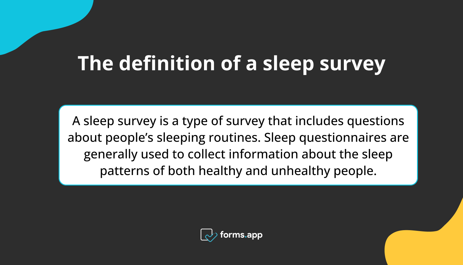 good research questions about sleep