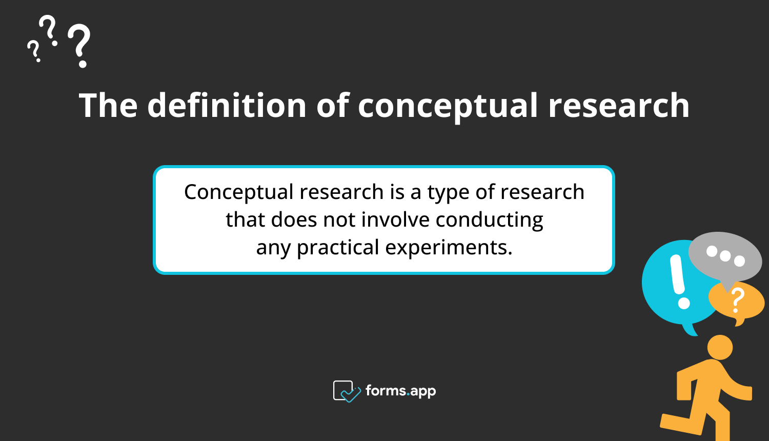 define the conceptual definition in research