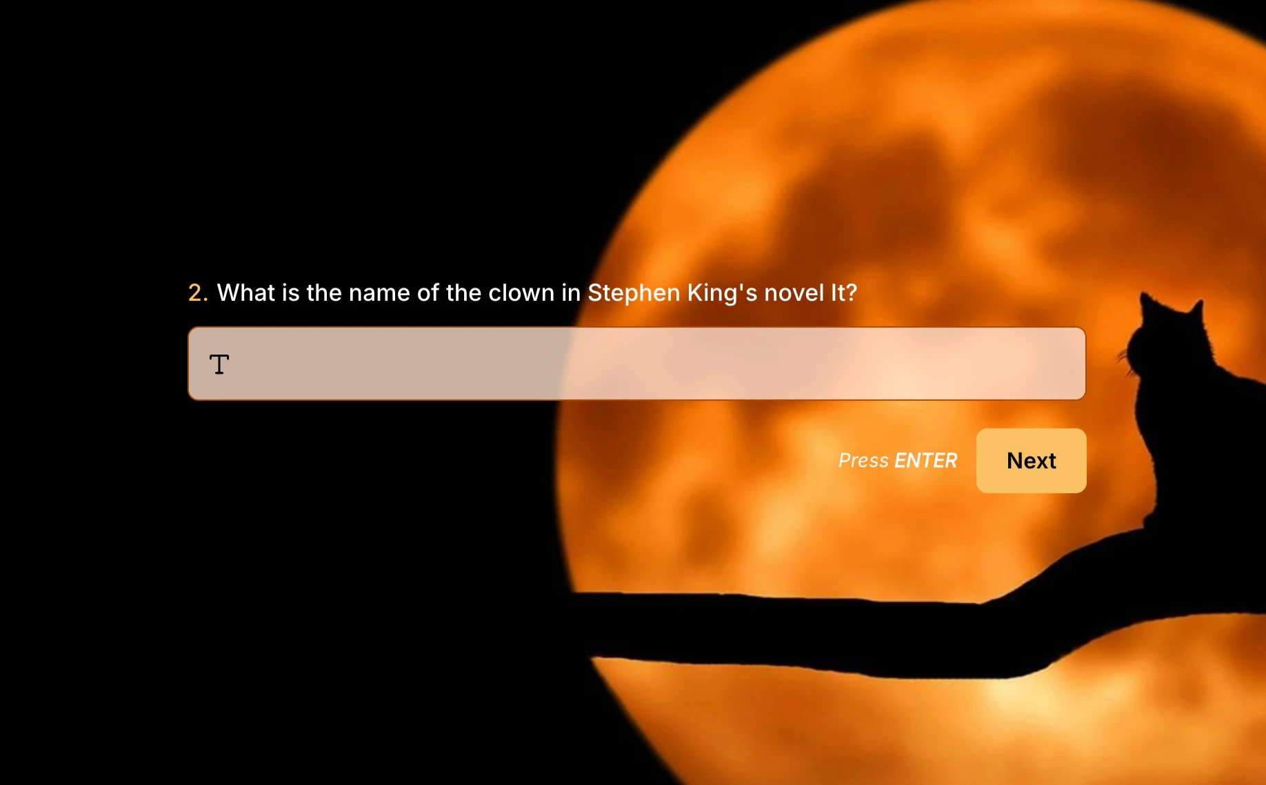 Bir Halloween pub quiz sorusu
