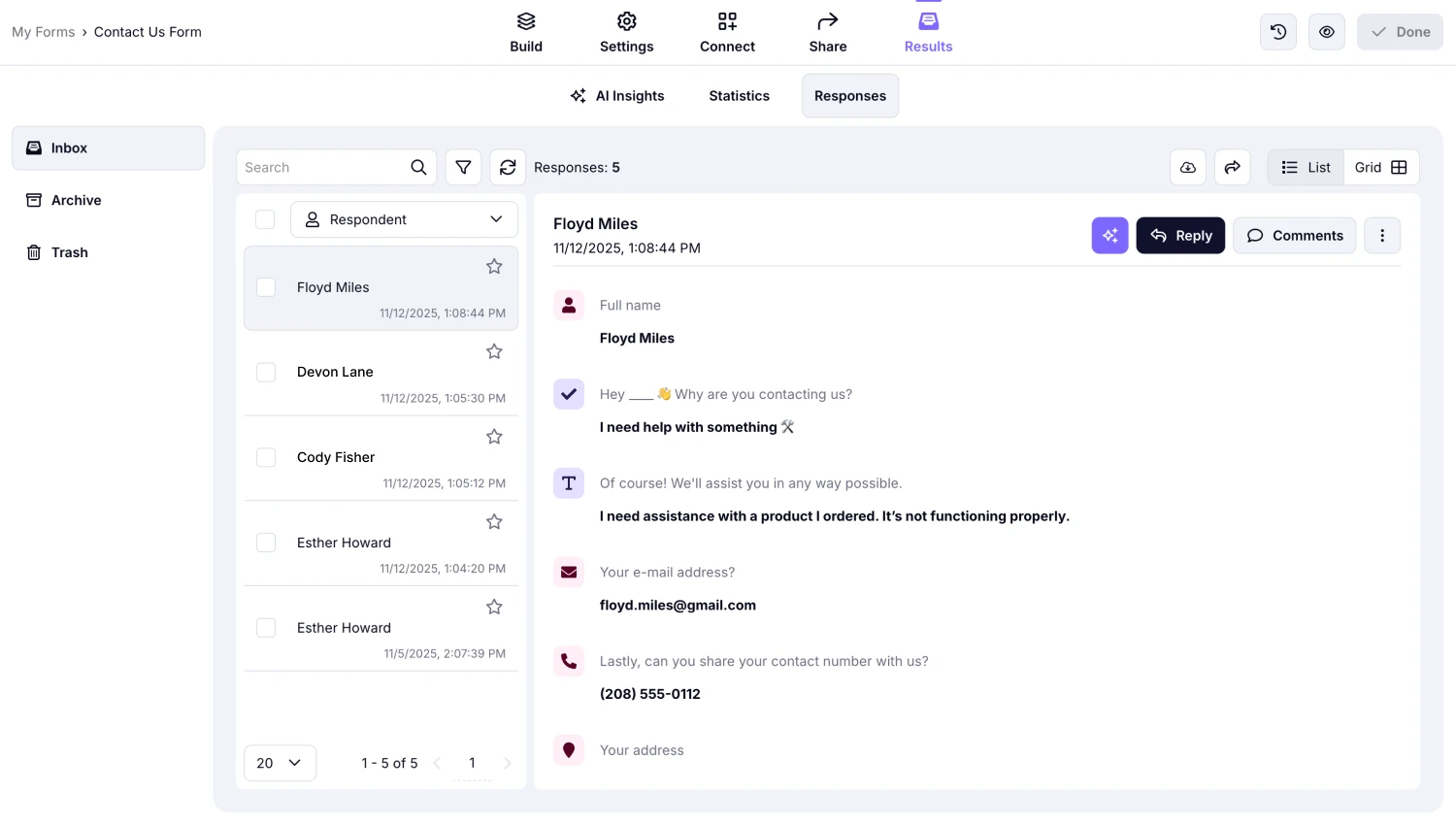 Share your online survey