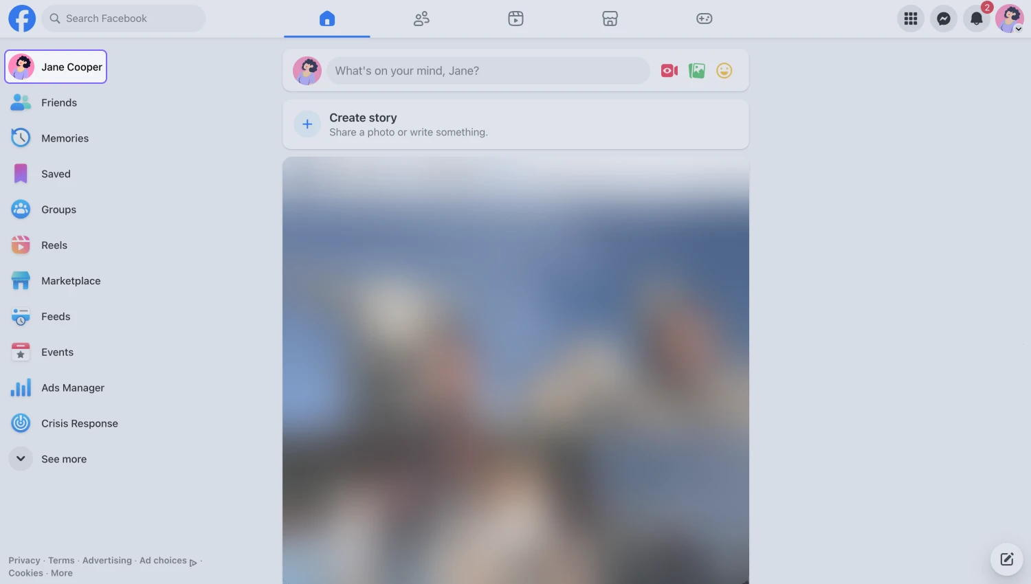 An image showing your name on the Dashboard, by clicking on which you can check the URL and find your username