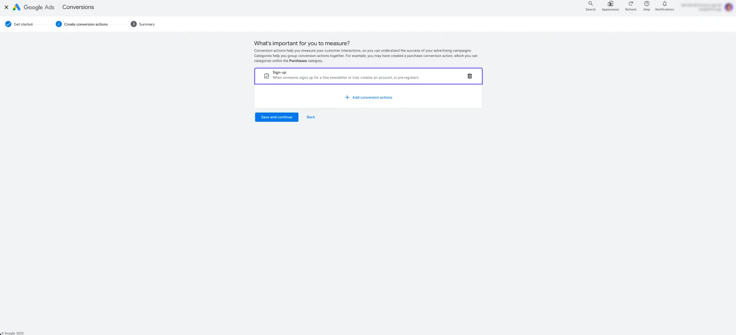 An image showing the “Sign-up” option, which needs to be selected