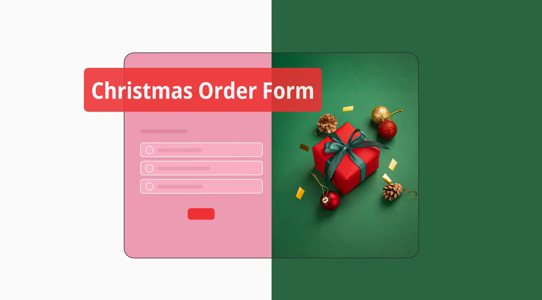 How to create a Christmas order form (+Free templates)