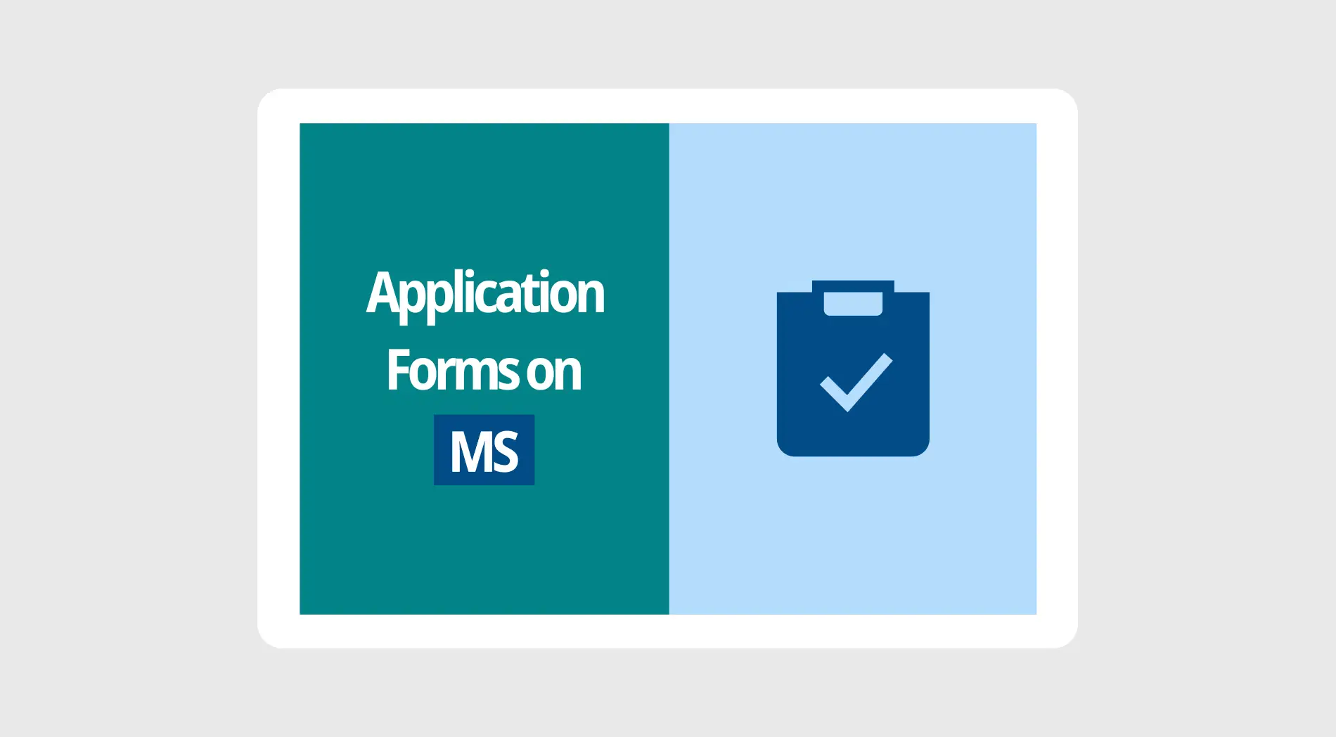 How to create an application form in Microsoft Forms (Tips & more)