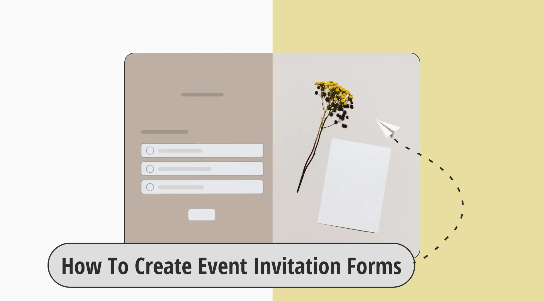 How to create an event invitation form (+ Free templates, tips & more)