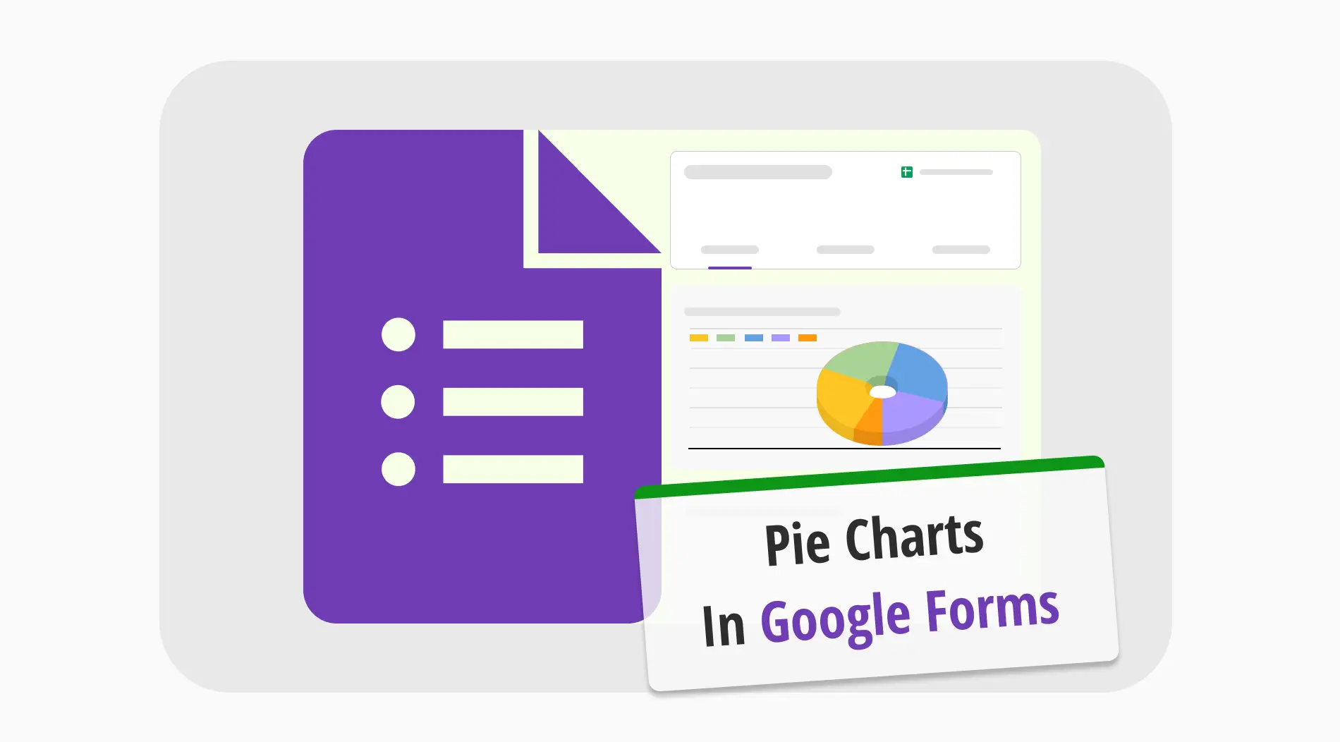 How to make Pie Charts via Google Forms (Step-by-step)