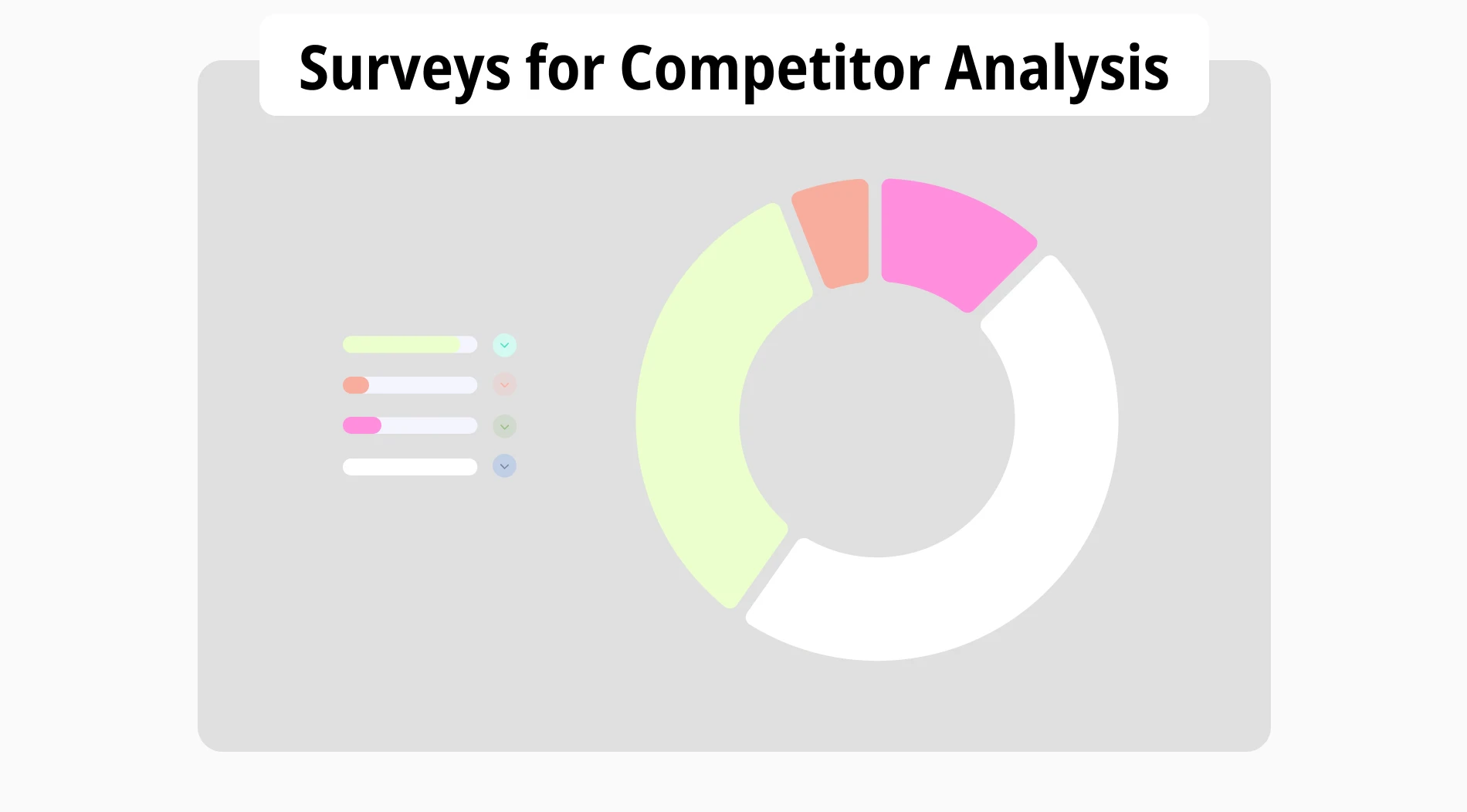 How to use surveys for effective competitor analysis