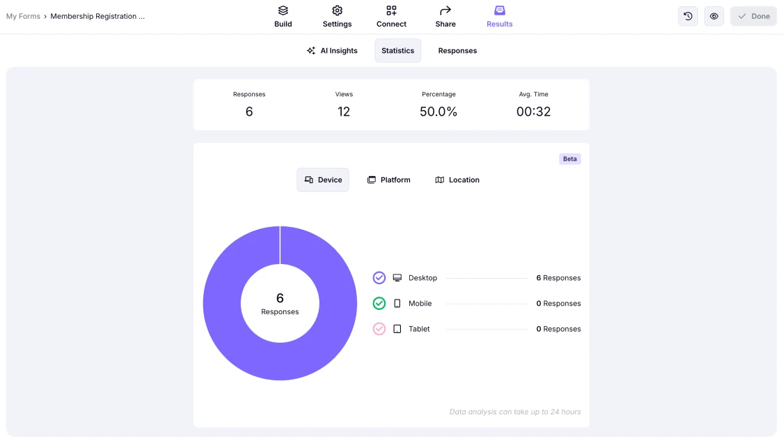 An image showing the Statistics section