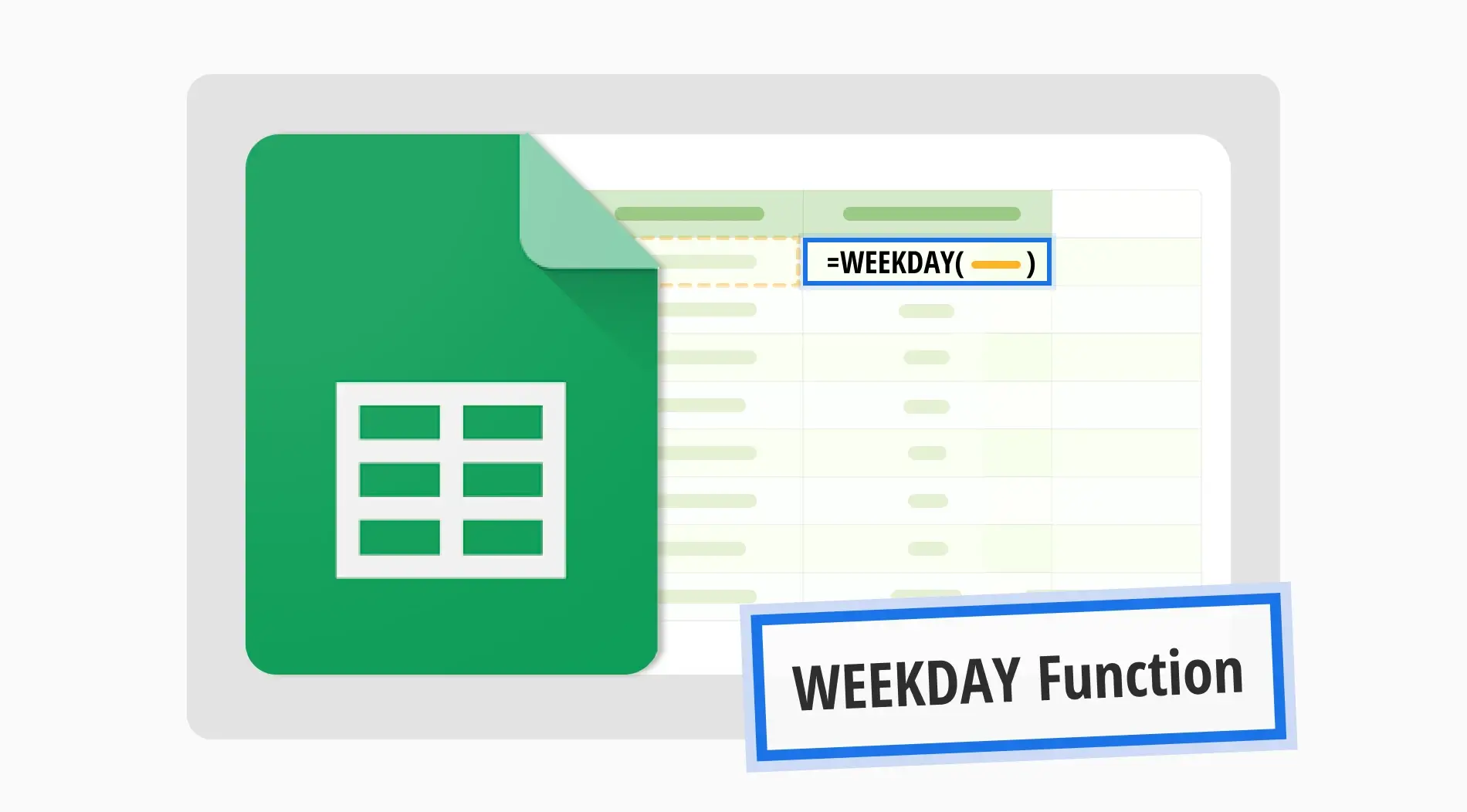 How to use the WEEKDAY function (Step-by-step)