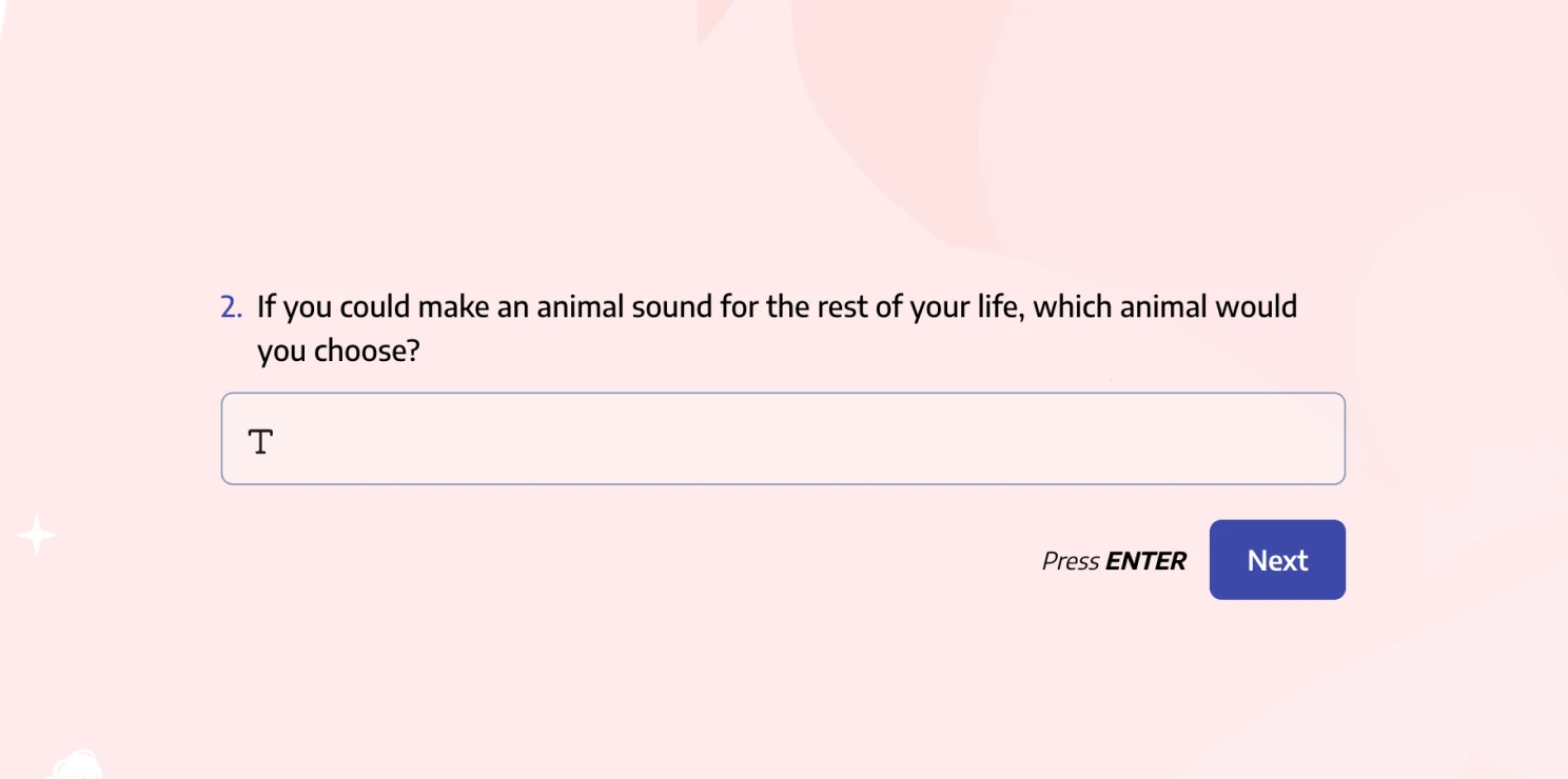 A funny icebreaker question example