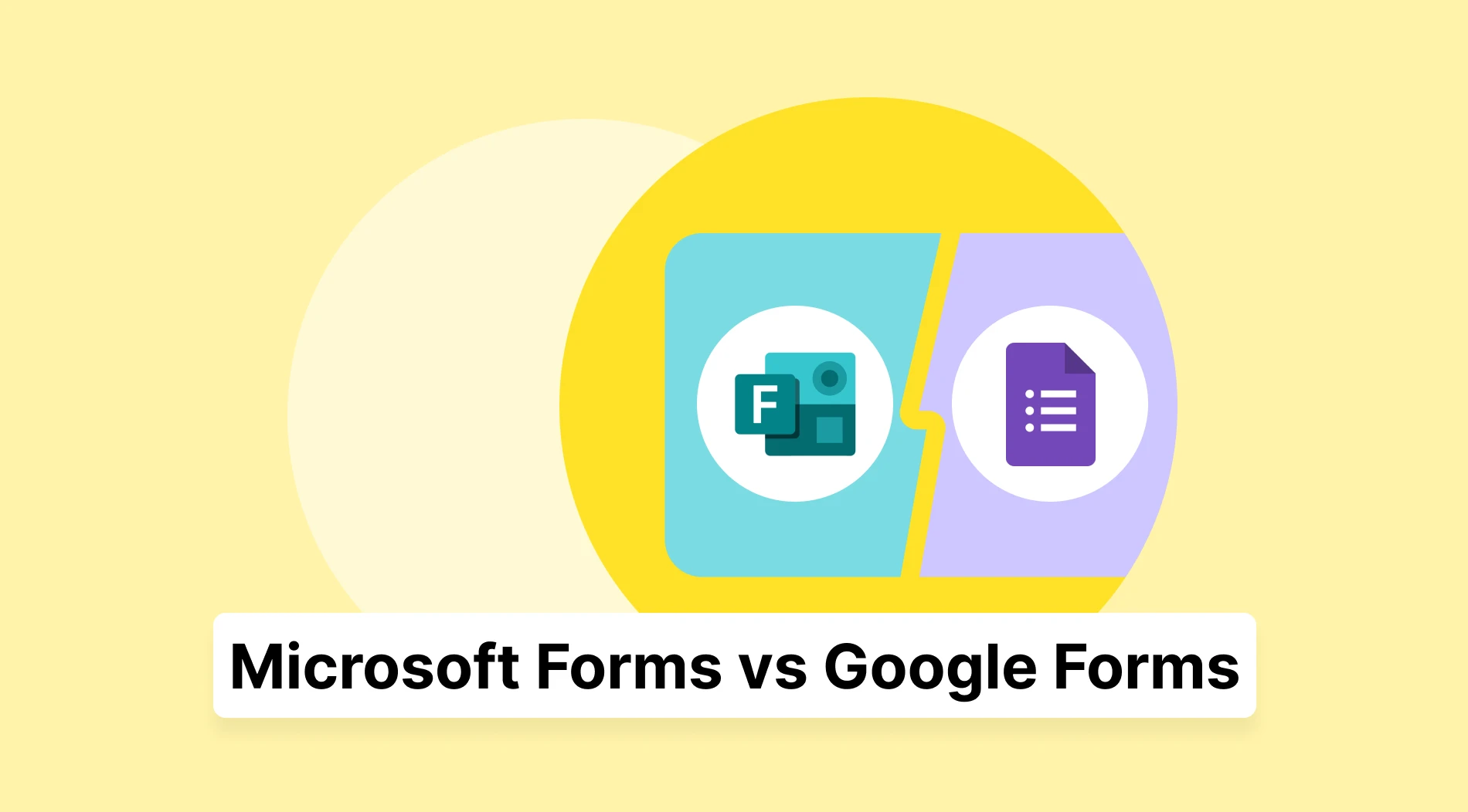 Google Forms vs Microsoft Forms Différences clés, avantages et
