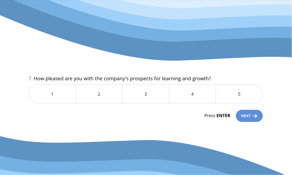 #7 Business survey question example