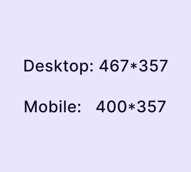 An image showing the best dimensions of the item image can add