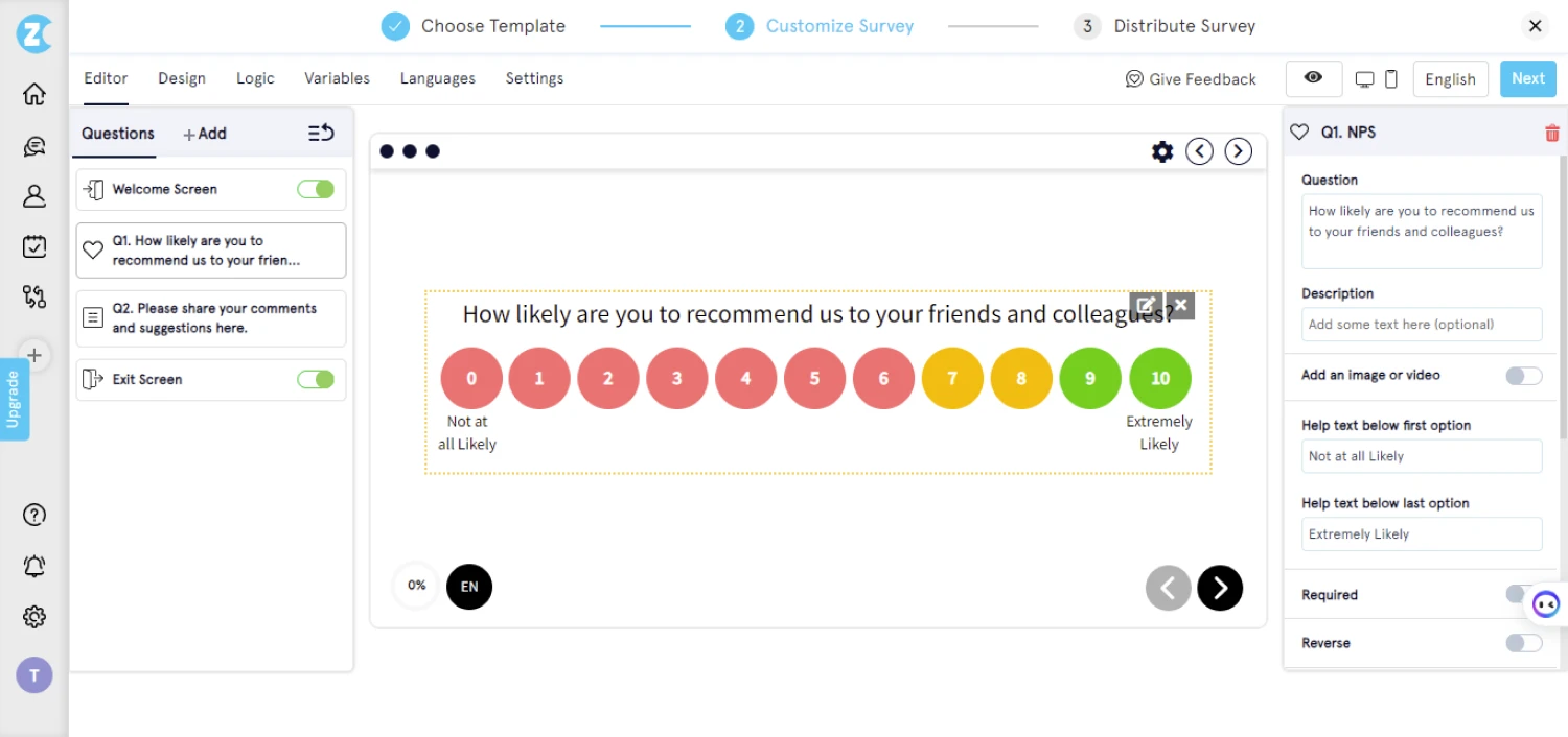 Workspace of Zonka Feedback (Source: Zonka Feedback)