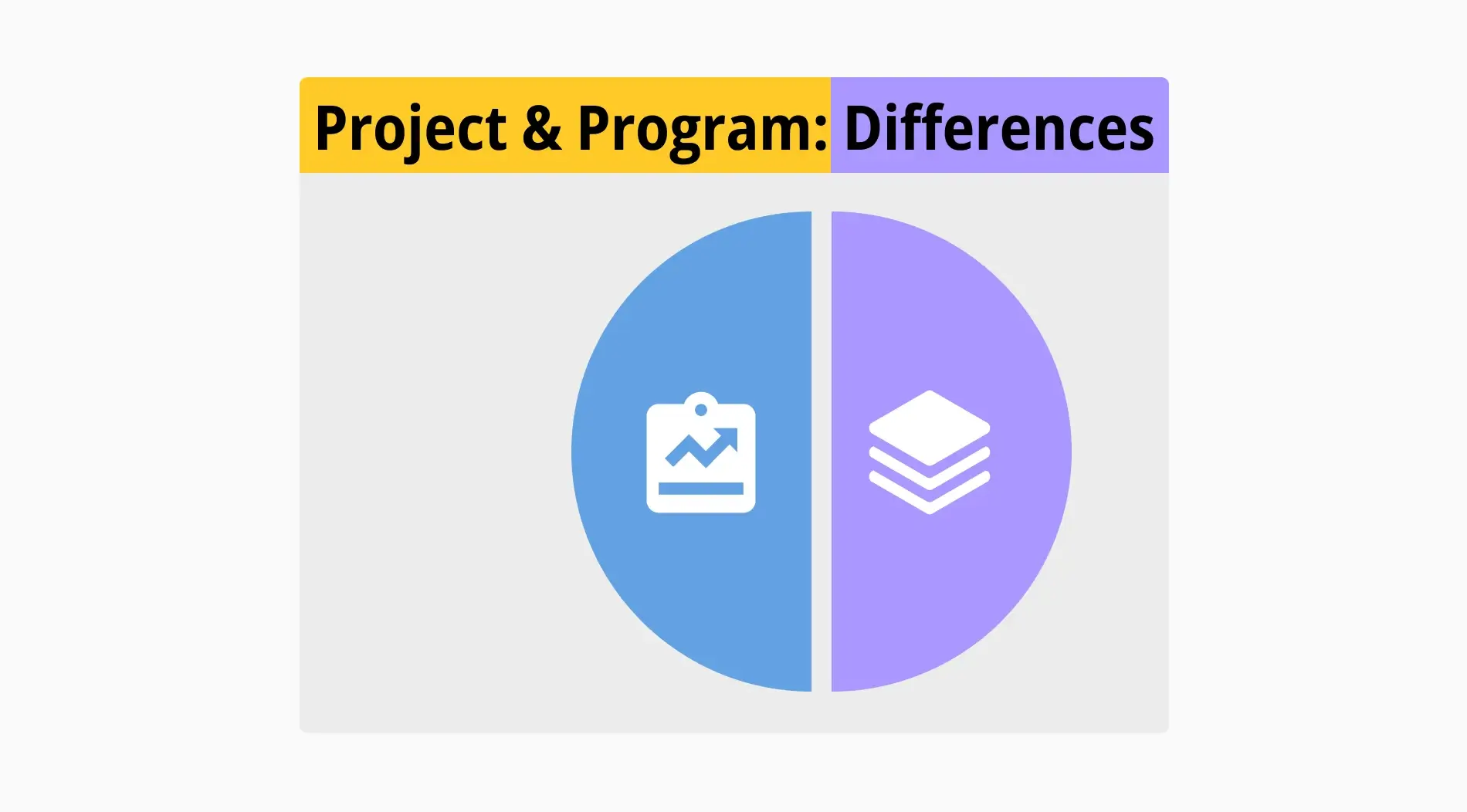 What is the difference: Project and program